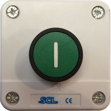 Green Waterproof Push Button - IP65